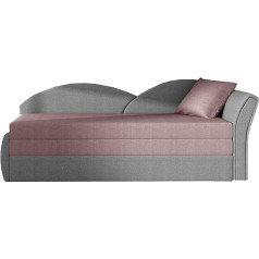 E-Meubilair Moeblo Argea Sofa with Sleep Function and Storage Box, Couch for Living Room, Sofa Bed Spring Core Sofa Set Upholstered Sofa Living Landscape with Bed Function