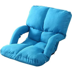 Xyjhqeyj Sofas Couches Creative Personality Lazy Couch Lounge Chair Single Armrest Folding Computer Bed Backrest Lazy Sofa Bean Bag 110 x 65 x 12 cm / 43.3 x 25.5 x 4.7 inches