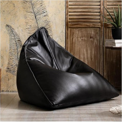 Generic Sofa couch lazy sofa balcony lying leather single chair sofa bedroom living room study leisure sofa soft and comfortable single sofa for home decor