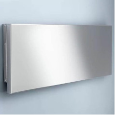 Siocnieqae Folding Table, Kitchen, Computer Desk, Wall-Mounted Folding Table, Made of High-Quality Stainless Steel Material, Allows the Thickened Folding Stand, Perfect for Small Apartments (Size : 120 x 40 x 3