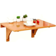 Klappbarer Klapptisch zur Wandmontage, Klapptisch zur Wandmontage, klappbarer Wandtisch, platzsparender Hängetisch für Arbeitszimmer, Schlafzimmer, Badezimmer oder Balkon