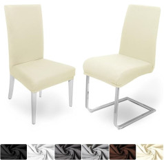 ‎Decohometextil DecoHomeTextil Universal Stretch Plain Chair Cover, Chair Cover, Covers