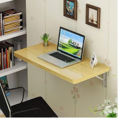 Karfri Klappbarer Wandtisch, klappbare Werkbank, Esstisch, Schreibtisch, perfekte Ergänzung für Garage und Schuppen, Heimbüro, Waschküche, Hausbar, Küche und Esszimmer (Größe: L 99,9 x B 50,8 cm (L 99,9 x