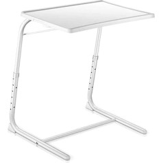 Nachttisch, C-förmiger Sockel, Laptop-Schreibtisch, Heimbüro, fauler Nachttisch, tragbarer Beistelltisch, klappbare Halterung, mobiler Tisch, Laptop-Tisch, leicht und flexibel, Gästezimmer,