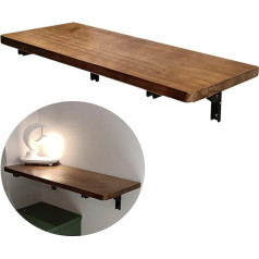 Beaka Folding Table Small Folding Wall Wooden Wall Table Folding Table Space Saving Wall Bar Table Bar Table Bar Table Wall Table Foldable Wall Table Foldable for Wall Mounting (Size : 80 x 45 cm)