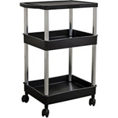 Trolley – Mobile workshop trolley – Up to 250 kg. Version in Black and Flat – Deep – Low