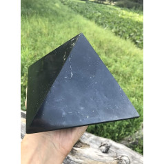 Igox Shungite Polished Real Pyramid Stones Shungite Healing Russia