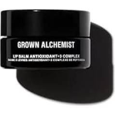 Grown Alchemist Natural Lip Balm Shea Butter & Antioxidant+3 Complex - veganer Bio-Lippenbalsam natürliche Lippenpflege für trockene Lippen mit Vitaminen und pflegender Sheabutter Lipbalm 15 ml