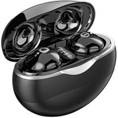 Mini Bluetooth Headphones Wireless In-Ear Earphones Invisible Smallest Wireless Headsets Noise Cancelling for Sleeping for Small Ears Children Side Sleeper Sports with Charging Case for iPhone Android