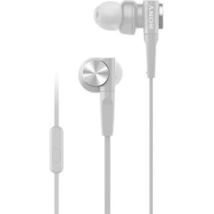 Sony MDR-XB55AP Extra Bass In-Ear Headphones with Microphone - White