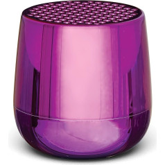 Lexon Mino+ Bluetooth Speaker, Rechargeable, Metallic Purple