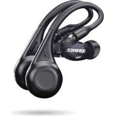 Shure AONIC 215 TW2 True Wireless Sound Insulated Earphones with Bluetooth 5 Technology, Premium Audio with Deep Bass, Over-The-Ear, 32-Hour Battery Life (Gen 2) Black