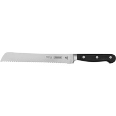 Tramontina Century 24009-108 Bread Knife 20 cm Stainless Steel DIN 1.4110 Black Rustproof