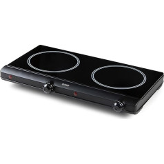 DOMO DO339KP Eco Ceramic Hob 2 Hobs Diameter 18 cm