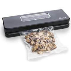 Genius Vacuum Sealer Vac100 | Vacuum Sealer for Airtight Sealing of Bags and Containers and Long Storage of Food Such as Meat, Fish and Cooked Dishes