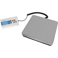 Escali 120S Granda Platform, 264 lb / 120 kg Variation Scale, 1 x 1, Stainless Steel, Silver