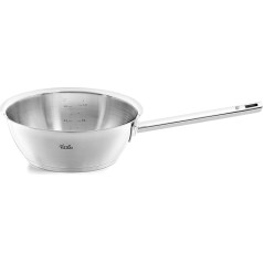 Fissler Original Profi Collection / Stainless Steel Sauté Pan (1.9 L, Diameter 20 cm) with Pouring Rim and Inner Scale - Induction