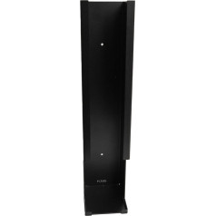 YOUS® Premium Toilettenpapier Reserverollen Spender You´re Welcome (Tiefschwarz)