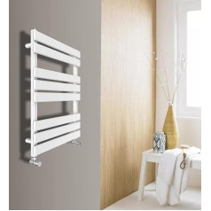 Warmehaus Towel Rail Radiator Ladder 800x600mm Bathroom Central Heating White