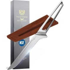 DALSTRONG elegant filleting knife, chef's knife with blade guard, Crusader series, 15 cm, made from German ThyssenkKrupp stainless steel