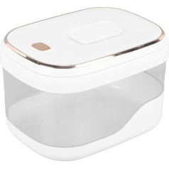 Grain Dispenser, Press Travel Bucket, Large Capacity Rice Storage Container, Dry Food Dispenser with Measuring Cup, Rice Holder, Container, Rice Canister for Rice, Grains, (10kg)