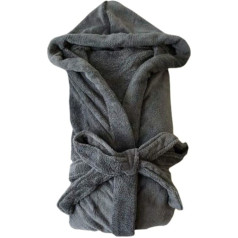 Octopus F5698 Cuddly Children's Microfibre Bathrobe for Boys and Girls with Pockets and Hood