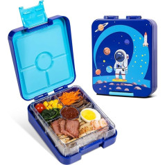 Lunch Box for Children with Compartments, Lunch Box Children's Bento Box, Lunch Box Nursery BPA Free Lunch Box for Nursery, School, Trips