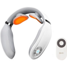 SKG TENS EMS kakla elektrostimulators ar kompresoru 4098E balts