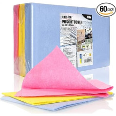 com-four Microfiber Cloth, Cleaning Cloth for e.g. for Kitchen and Bathroom
