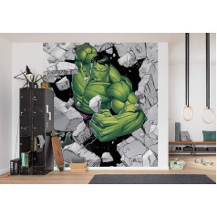 Komar Marvel IADX5-060 Non-Woven Photo Wallpaper - Hulk Breaker - Size: 250 x 280 cm (Width x Height)