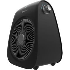 Cecotec ReadyWarm Force Electric Fan Heater, Black, 2000 W, Adjustable Thermostat, 2 Power Levels and 3 Operating Modes, Coverage Area up to 20 m²
