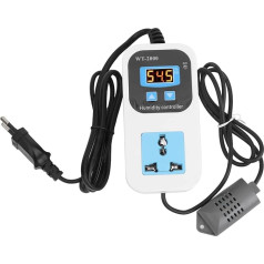 Humidifier WT2000 Hygrostat Mushroom Greenhouse Socket Switch Socket Humidifier Dehumidifier 110-220 V (EU Plug)