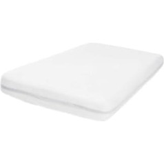 ECU Kids Waterproof and Breathable Mattress Protector Soft for 2 in 1 (70 x 140 cm) White