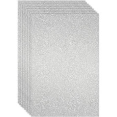 Glitter Card 250gsm Craft Supplies (8