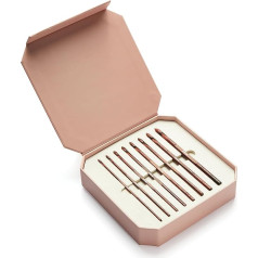 KnitPro Deluxe Gift Set - Symfonie Rose Crochet Hooks (3.50-8.00mm)