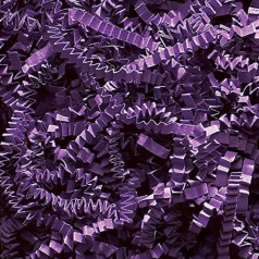 Box.it.pack.it Purple Shredded Crinkle Zigzag Kraft Paper 1kg