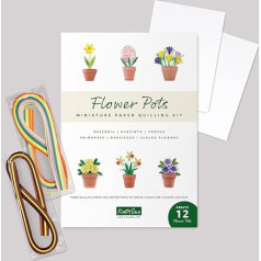 Katy Sue Miniature Plant Pots Quilling Set