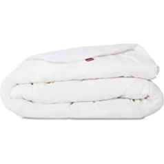 Abeil AcariStop Duvet Cover with Anti-Dust Mite & Anti-Bacterial Effect, Polyester, White, 200 x 200 cm