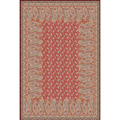 Bassetti Imperia R1 9324206 Rug Cotton Polyester and Other Fibres 150 cm x 220 cm Red