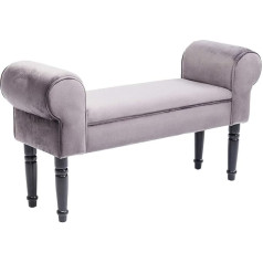 ‎Kare Kare Design Bench Wing Patchwork Powder Small Padded Shoe Bench Baroque Style Upholstered One Size