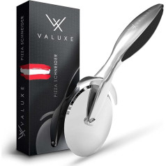 Valuxe ® [The Original] Pizza Cutter - Premium Pizza Roller Made of Stainless Steel - Professional and Handy Pizza Cutter - With Non-Slip Handle - For Maximum Success in the Kitchen