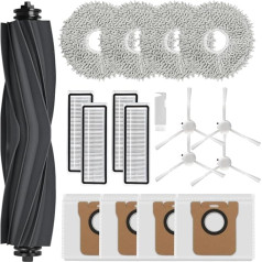 ‎Spehiate SpeHiate Dreame L10s Ultra / L10 Ultra Accessory Kit Replacement Kit for Xiaomi X10+ with 1 Main Brush, 4 Dust Bags, 4 Mop Pads, 4 HEPA Filters, 4 Side Brushes