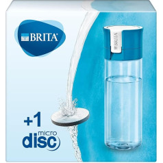 Brita Fill and Go Water Bottle with Filter, 7.5 x 7.5 x 22.0 cm
