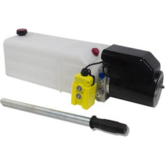 Flowfit Hydraulic Power Pack with 11L Tank and Hand Pump 24V DC ZZ016206