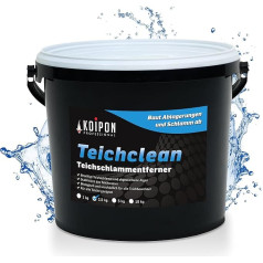 KOIPON Teichclean 2.5 kg Pond Sludge Remover, Biodegradation of Pond Mud, Pond Cleaning of Leaves, Mud and Deposits, for Fish Pond or Garden Pond