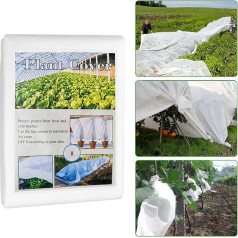 Ledeak Winter Fleece for Plants, Frost Protection, 30 g/m² Garden Fleece, Water Permeable, Plants Winter Protection Outdoor, Winter Protection Fleece, Frost Protection Fleece for Weatherproof, Cold,