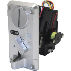 BEEOFICEPENG Coin Acceptor Coin JY133A CPU Coin Selector for Vending Machine Game Ticket Exchange