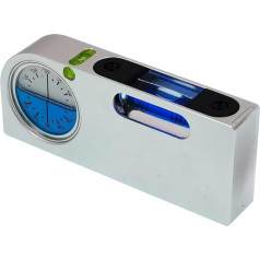 Multi Angle Measuring Scale with Magnetic Solid Aluminum Alloy Mini Spirit Level (Blue)