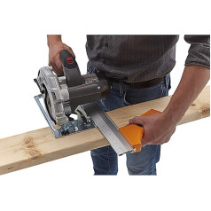 Bora QuickCut 530416 Circular Saw Guide with Rail & Angle Support, All-in-One Woodworking Tool