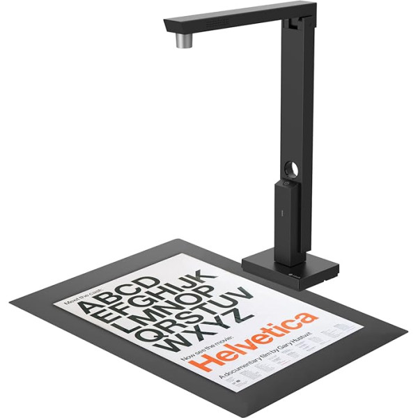 CZUR Lens Pro 12MP USB Document Camera and Visualizer, Foldable Document Scanner with OCR, Mobile A4 Scanner, Visualiser for MacOS Windows, for Zoom Skype Google Meet Microsoft Teams